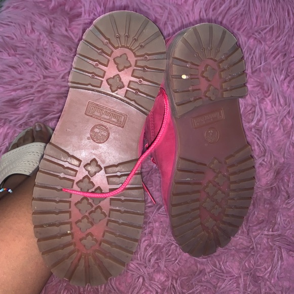 Pink Timberlands💖 - Picture 5 of 5